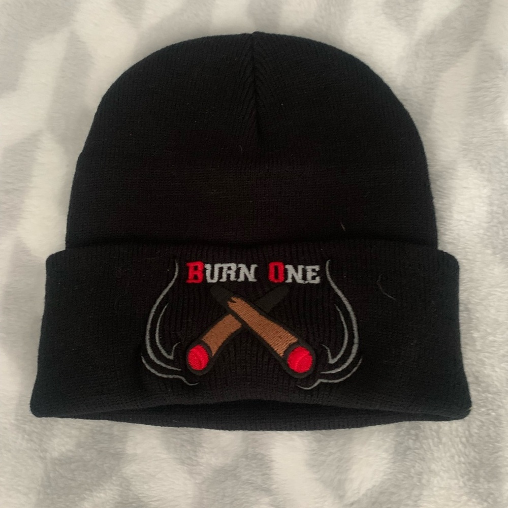 Burn One Black Toque